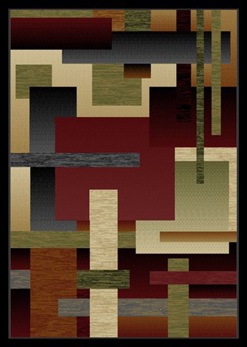 City Mirrors Area Rug - Multi Color - 5 ft. 3 in. x 7 ft. 3 in.