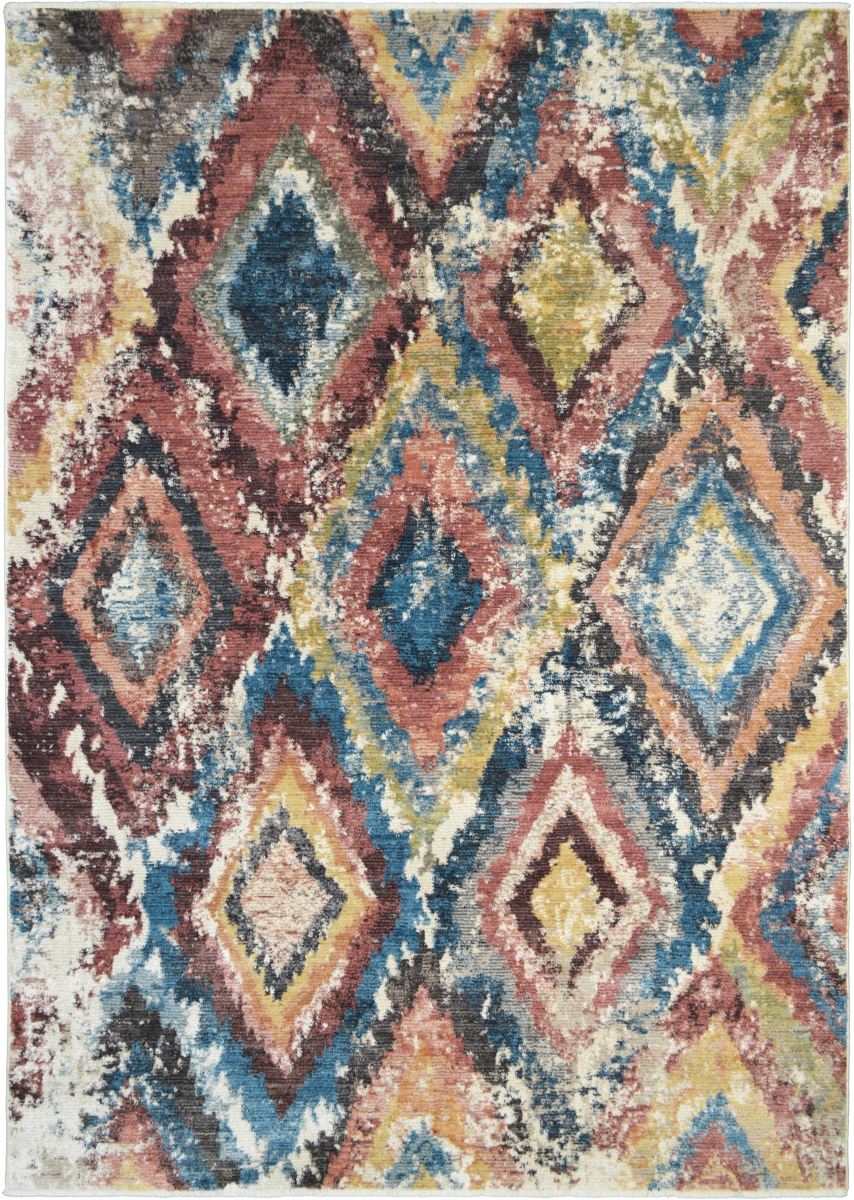 OX3110 2X8 2 ft. 1 in. x 7 ft. 5 in. Oxford Hurley Area Rug, Multi Color