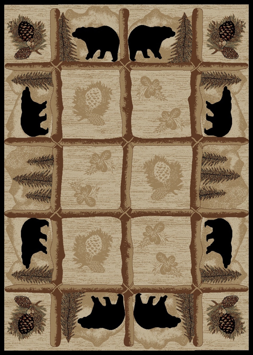 HS7472 2X3 2 ft. 3 in. x 3 ft. 3 in. Hearthside Toccoa Area Rug, Multi Color