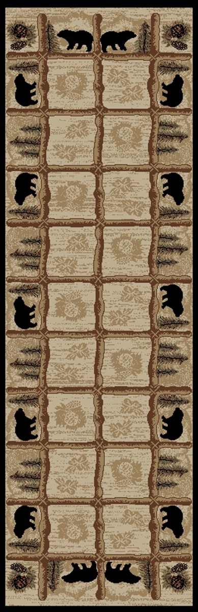 HS7472 2X8 2 ft. 3 in. x 7 ft. 7 in. Hearthside Toccoa Area Rug, Multi Color