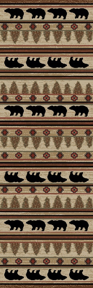 2 ft. 3 in. x 7 ft. 7 in. Hearthside Appalachian Area Rug - Beige