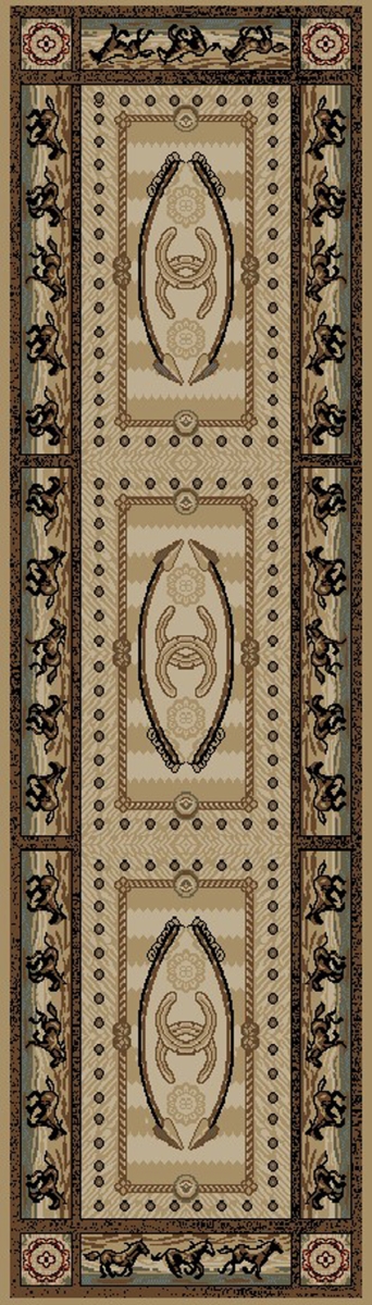 American Destination Cheyenne Area Rug - Multi Color - 2 ft. 3 in. x 7 ft. 7 in.