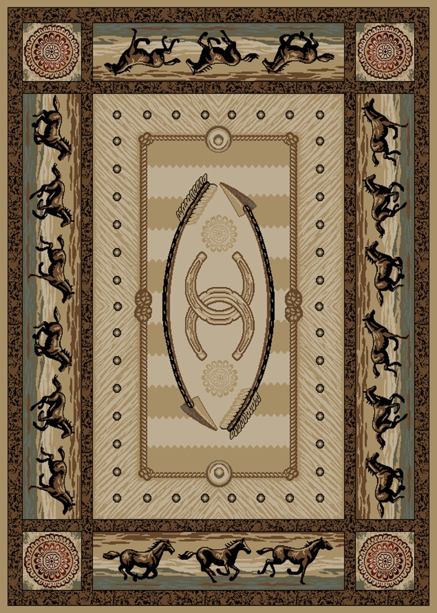 3 ft. 11 in. x 5 ft. 3 in. American Destination Cheyenne Area Rug - Multi Color