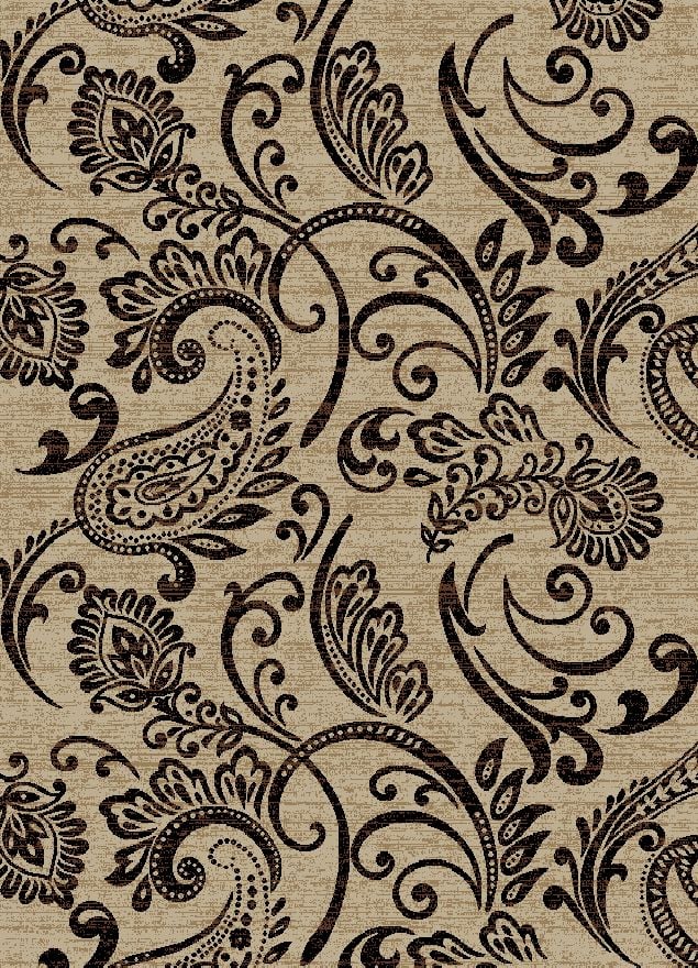 5 ft. 3 in. x 7 ft. 3 in. City Caroline Area Rug, Ivory