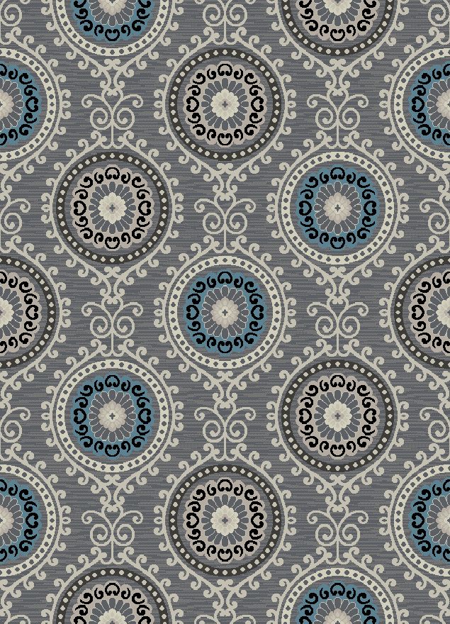 7 ft. 10 in. x 9 ft. 10 in. Galleria Summit Area Rug, Gray