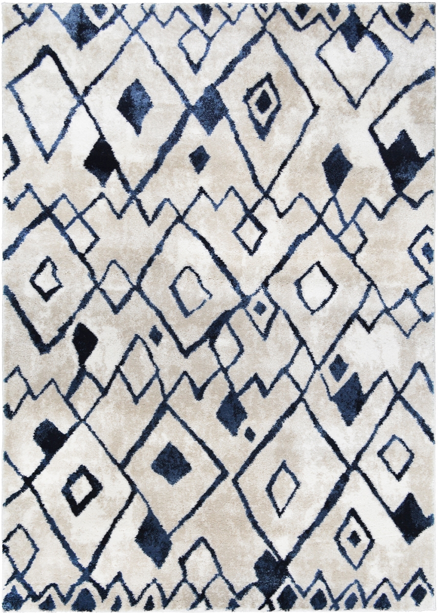 5 ft. 3 in. x 7 ft. 3 in. Pacific Sputnik Area Rug - Cream