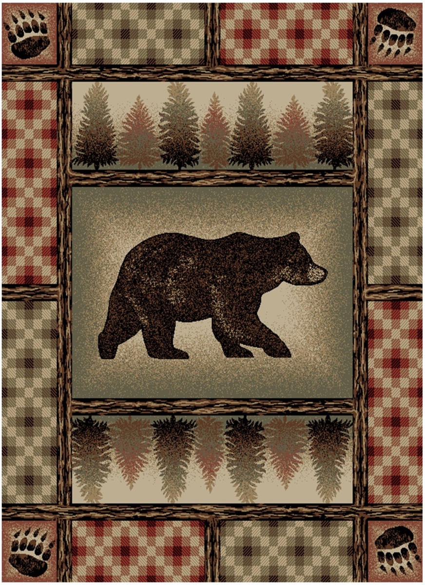 HS6305 8X10 7 ft. 10 in. x 9 ft. 10 in. Hearthside Hickory Gap Area Rug, Multi Color