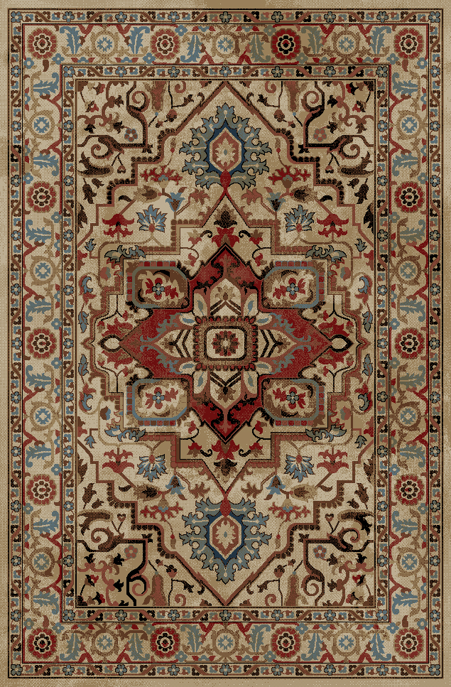 2 ft. 3 in. x 7 ft. 7 in. Home Town Charisma Area Rug - Multi Color