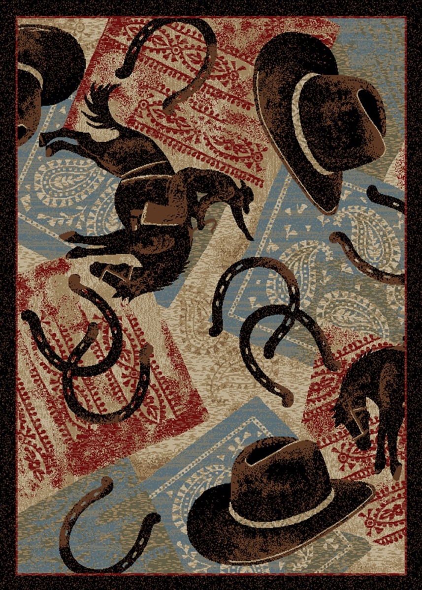 5 ft. 3 in. x 7 ft. 3 in. American Destination Ladera Ranch Area Rug - Multi Color