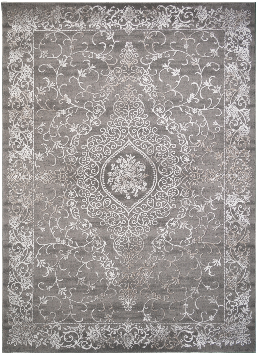 5 ft. 3 in. x 7 ft. 3 in. Everest Athena Area Rug - Gray