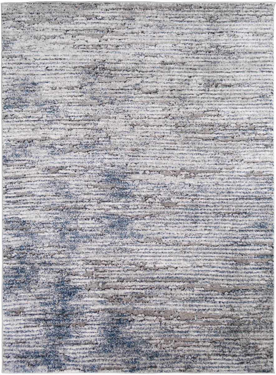 7 ft. 10 in. x 9 ft. 10 in. Denver Druid Area Rug - Blue