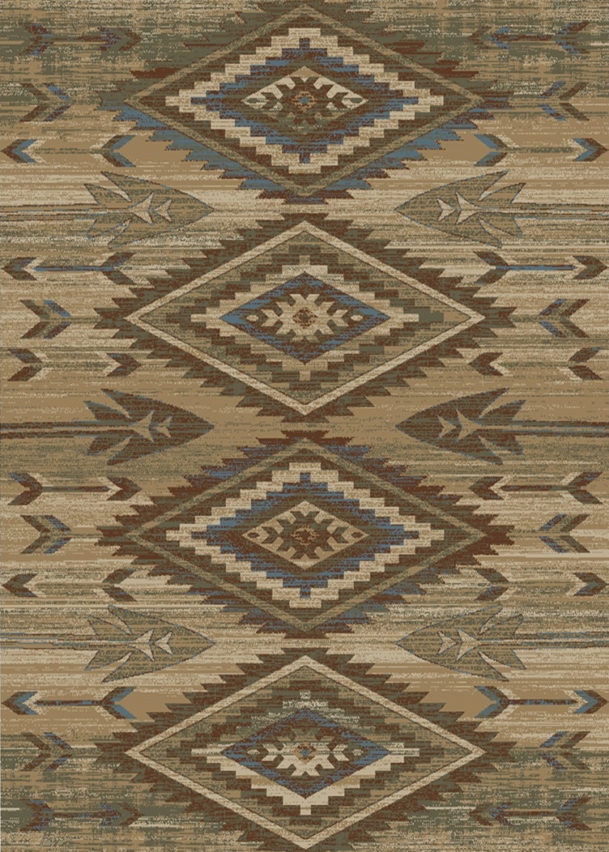 American Destination Broken Bow Area Rug - Antique - 2 x 4 ft.