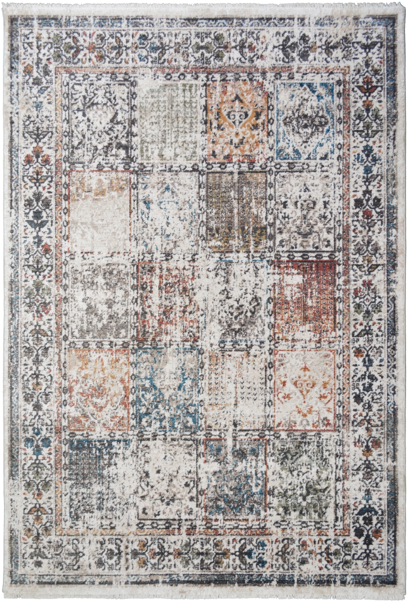 9 ft. 2 in. x 12 ft. 6 in. Cresswell Rectangle Area Rug - Multi Color