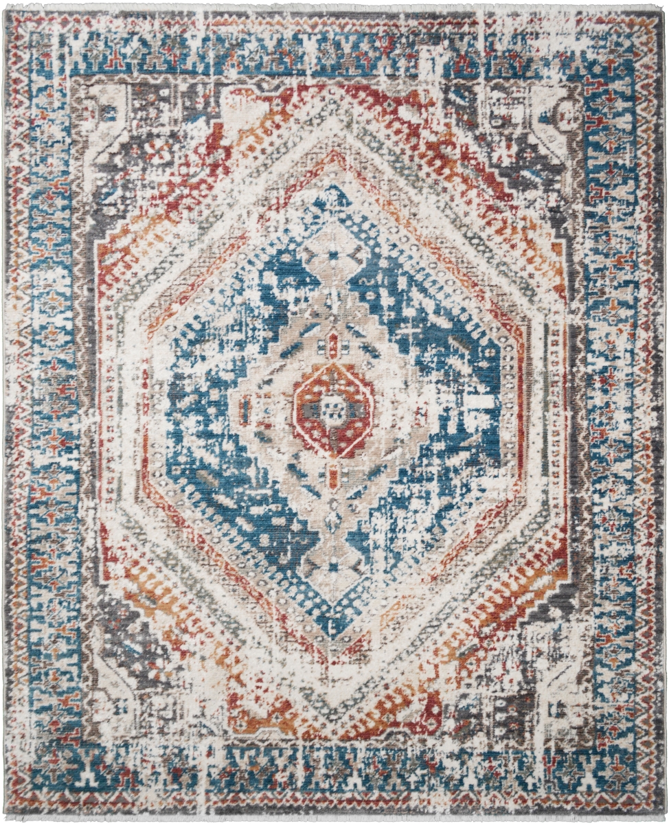 9 ft. 2 in. x 12 ft. 6 in. Aston Rectangle Area Rug - Multi Color