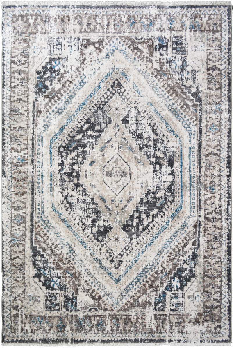 5 ft. 3 in. x 7 ft. 1 in. Aston Rectangle Area Rug - Gray
