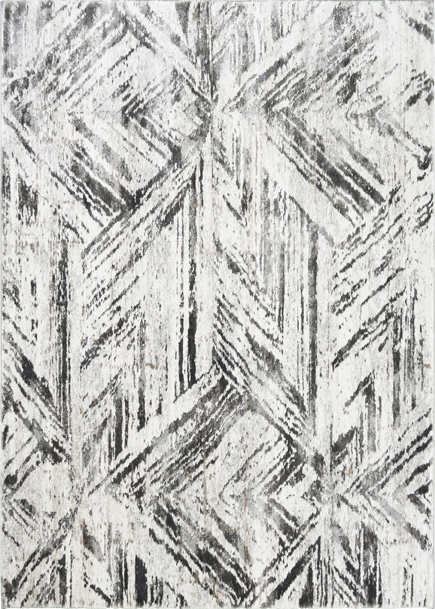 5 ft. 3 in. x 7 ft. 3 in. Rhapsody Prism Area Rug - Ivory