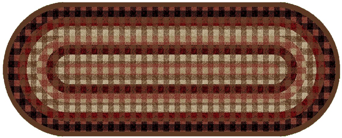 Hearthside Countryside Cottage Area Rug - Multi Color - 2 ft. 2 in. x 5 ft. 3 in.