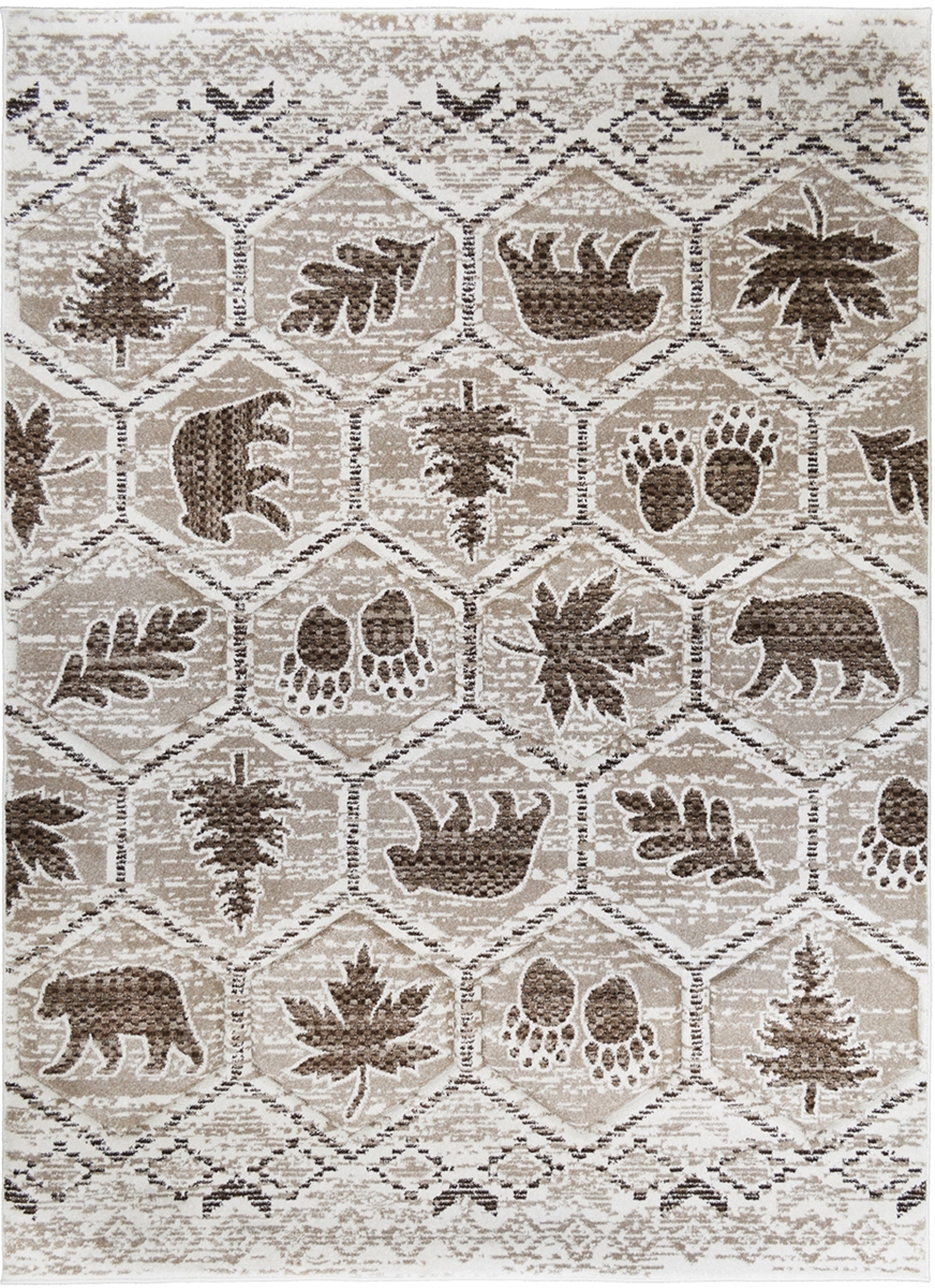 2 ft. 3 in. x 7 ft. 7 in. Tacoma Camp Creek Area Rug - Brown