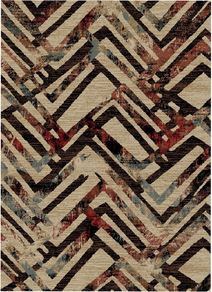 City Atticus Area Rug - Multi Color - 5 ft. 3 in. x 7 ft. 3 in.