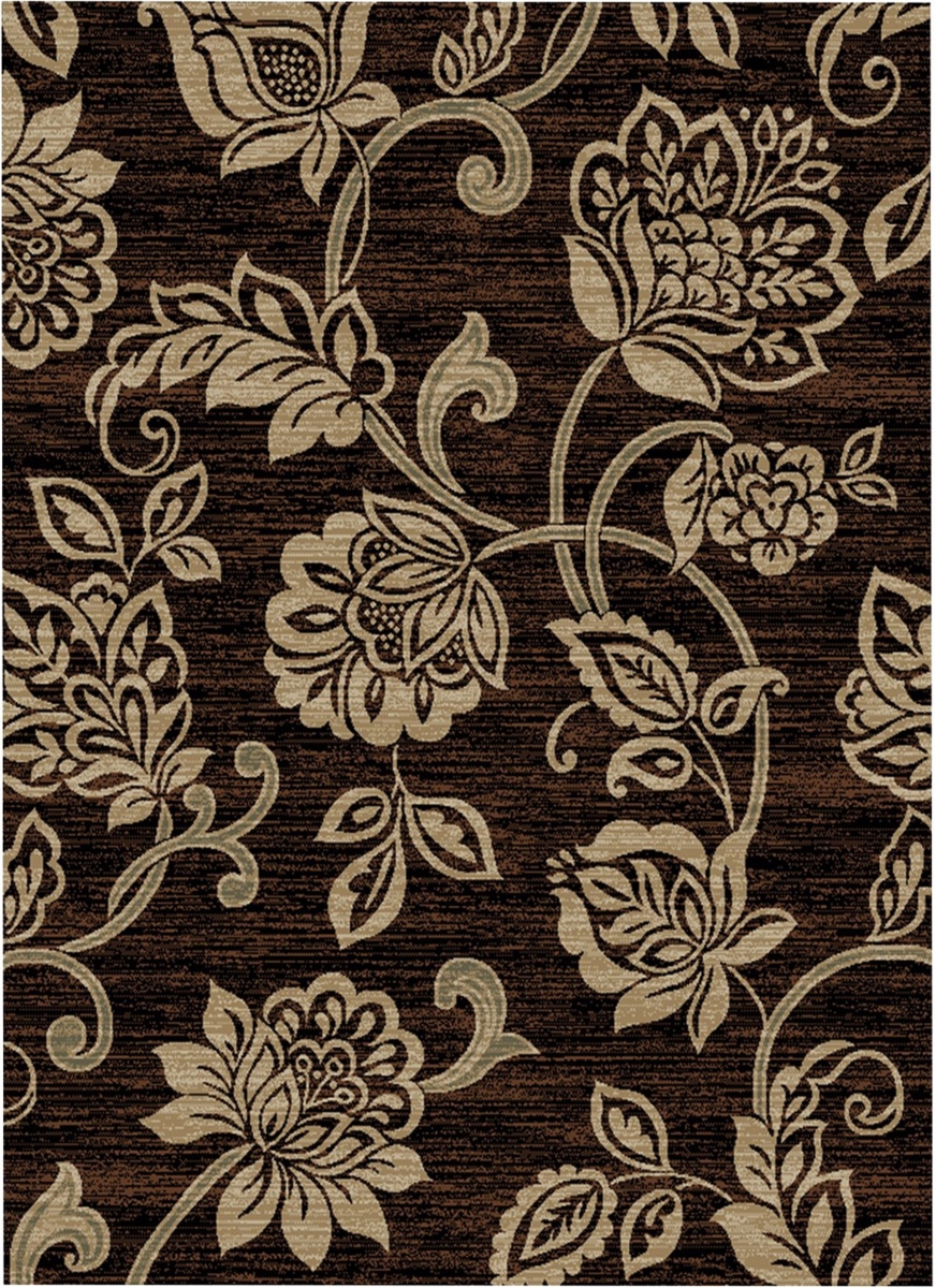 7 ft. 10 in. x 9 ft. 10 in. City Chloe Area Rug - Chocolate