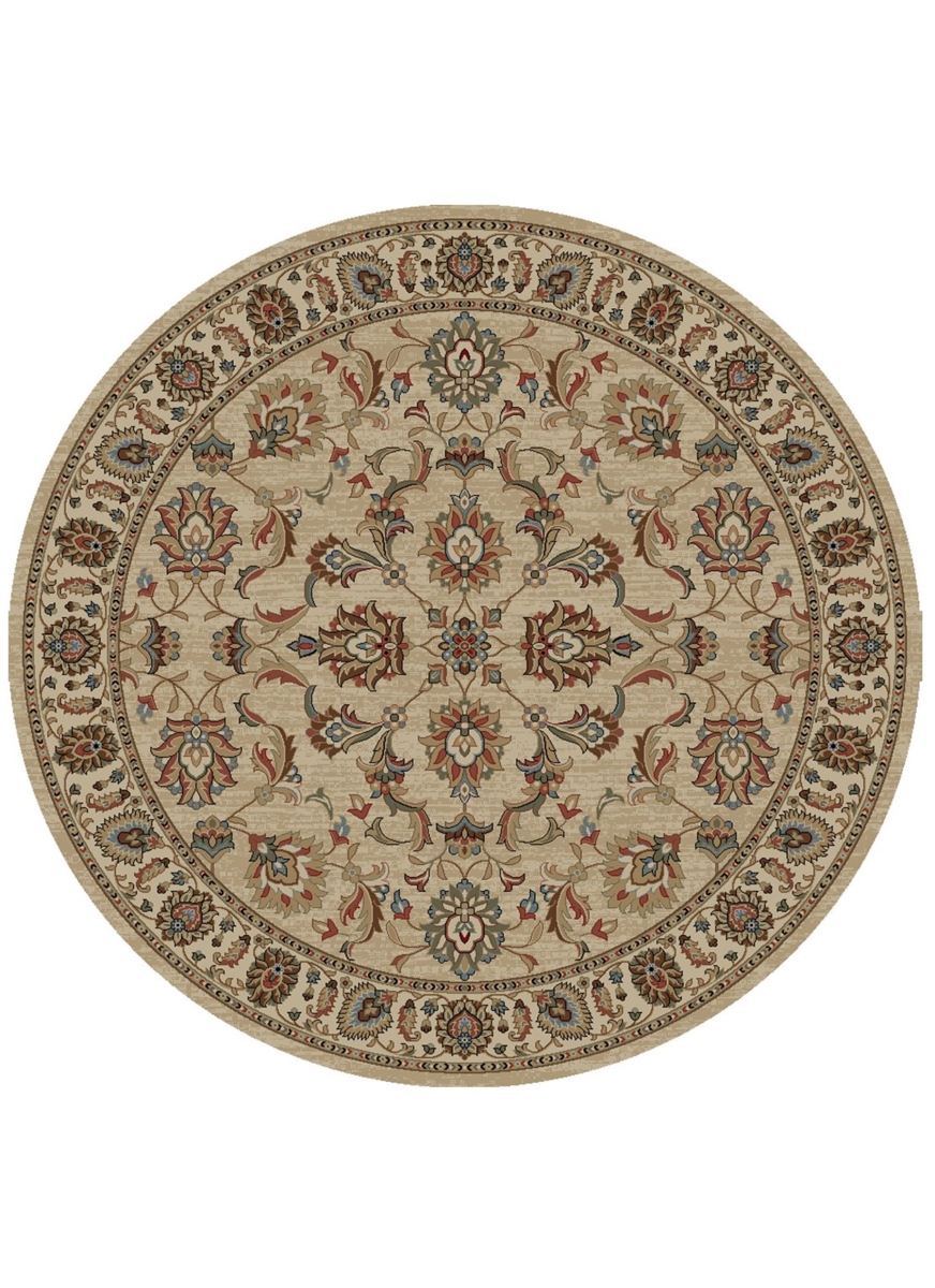 7 ft. 10 in. Home Town Ambassador Round Rug, Ivory