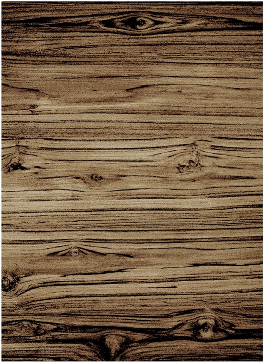 2 ft. 3 in. x 3 ft. 3 in. Lumberton Rectangle Area Rug, Brown