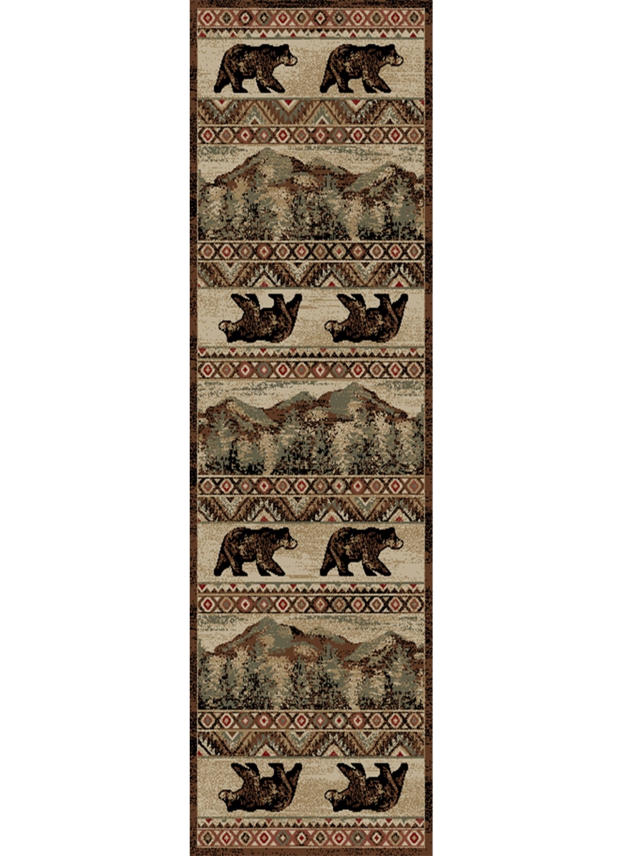 AD6468 2X8 2 ft. 3 in. x 7 ft. 7 in. Sunset Gap Rectangle Area Rug, Multi Color