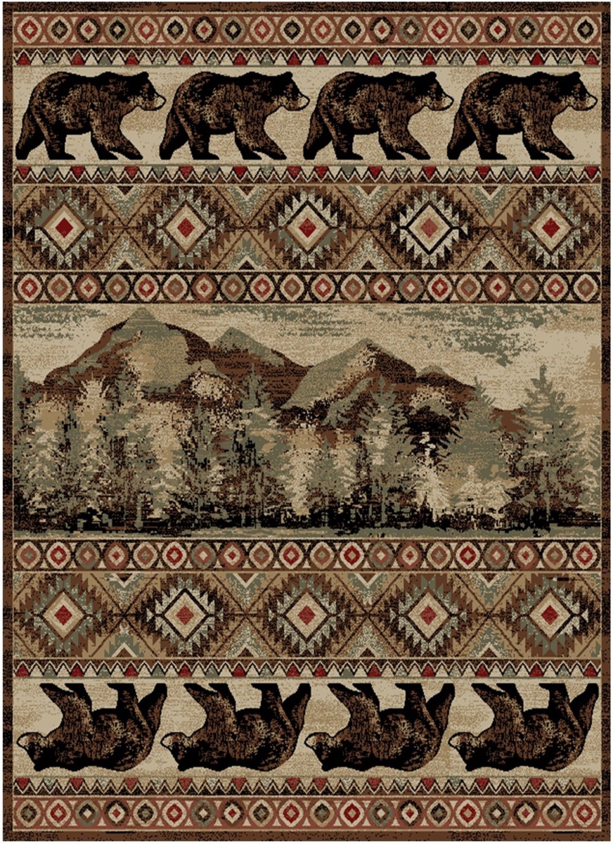 7 ft. 10 in. x 9 ft. 10 in. Sunset Gap Rectangle Area Rug - Multi Color