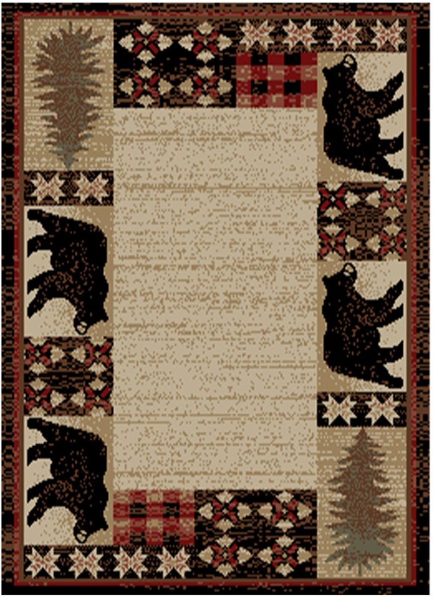 American Destination Edgewood Area Rug - Multi Color - 2 ft. 3 in. x 3 ft. 3 in.