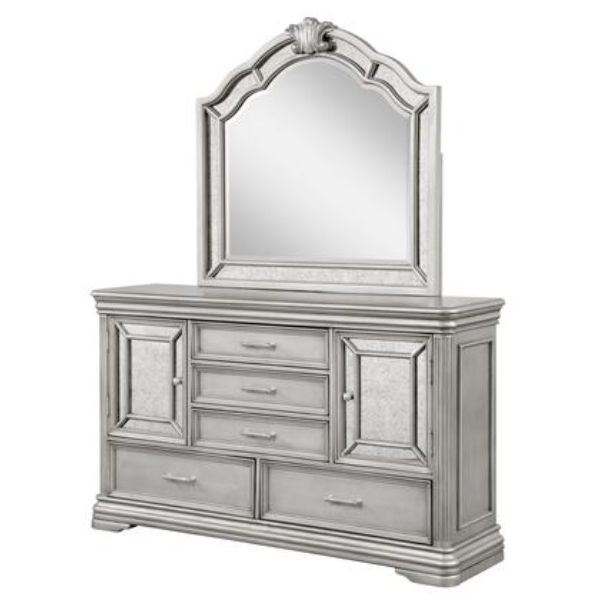 Keaton Mirror, Silver