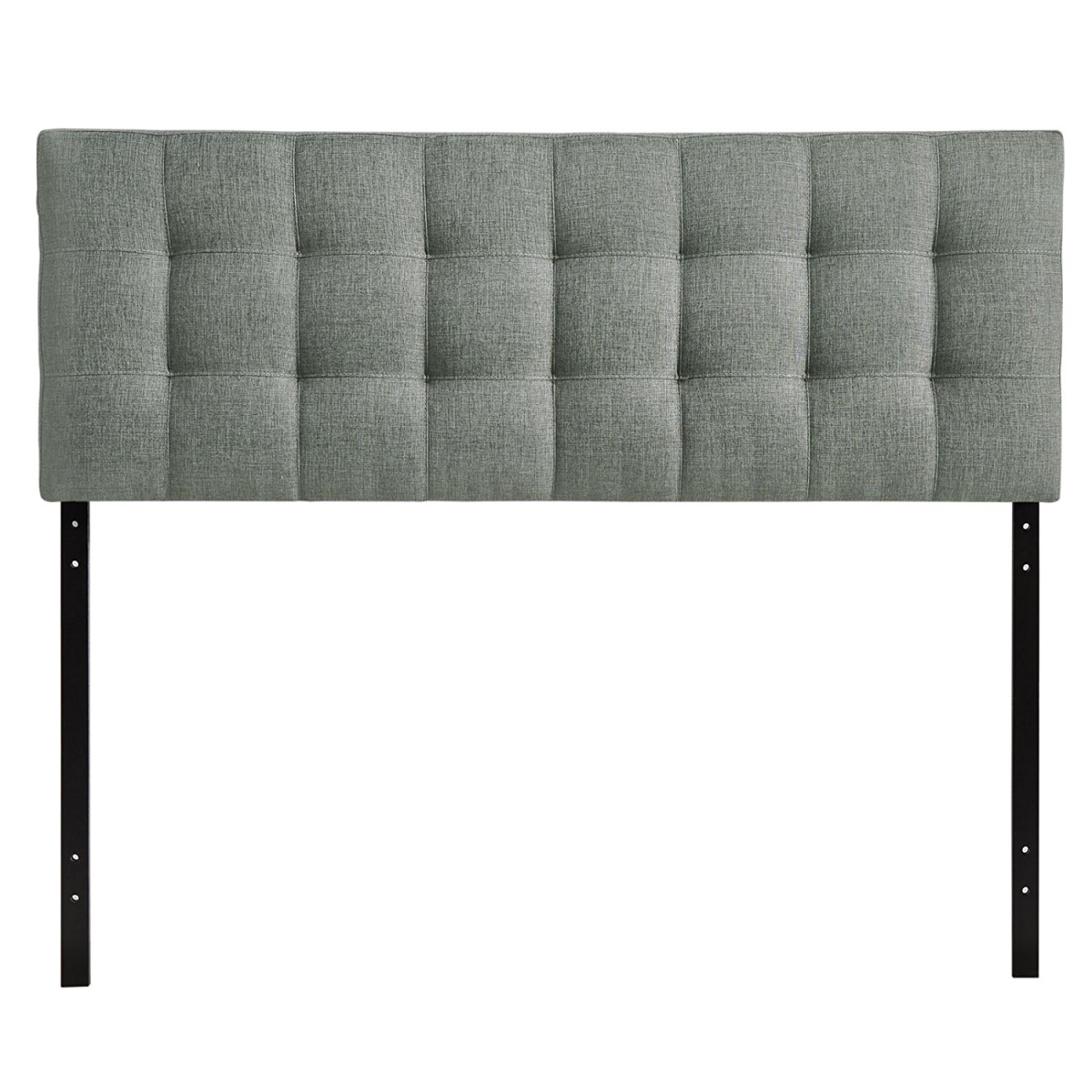 Picture of Myco Furniture 8699-F-Q-BL Mila Full or Queen Headboard in Polyester Fabric, Capri Blue