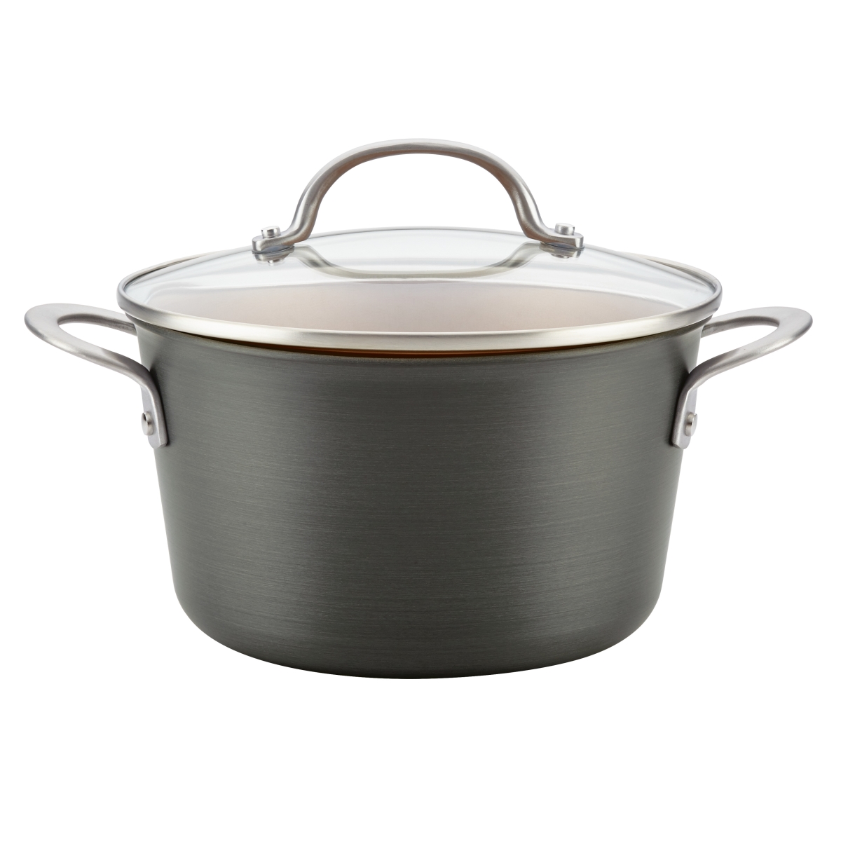 Picture of Ayesha Curry 80262 Hard Anodized Aluminum Covered Saucepot&#44; 4.5 qt.