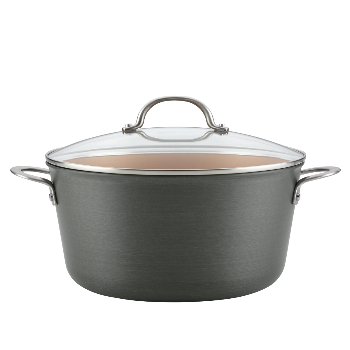 Picture of Ayesha Curry 80263 Hard Anodized Aluminum Stockpot&#44; 10 qt.