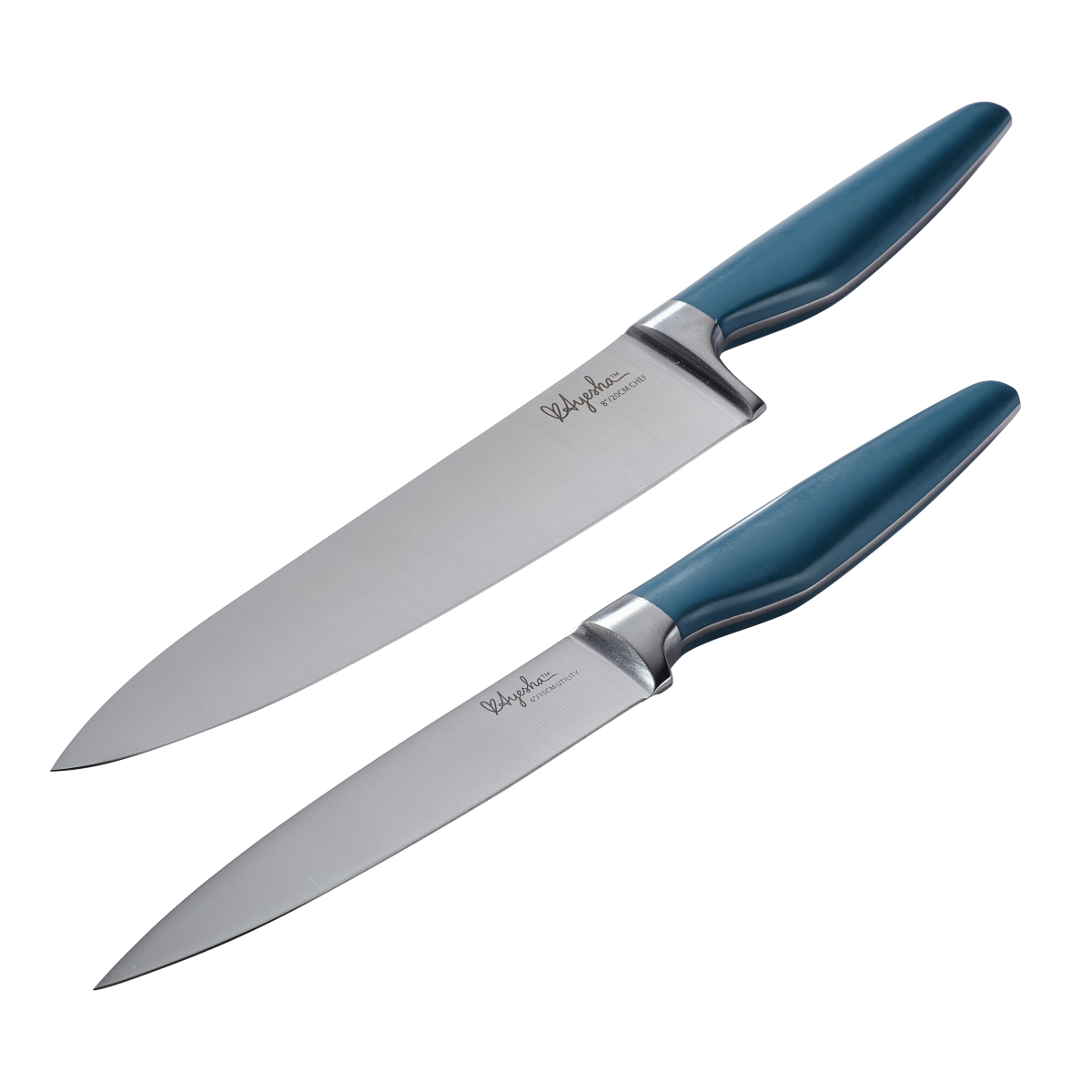 Picture of Ayesha Curry 46937 Japanese Steel Cooking Knife Set&#44; Twilight Teal&#44; 2 Piece