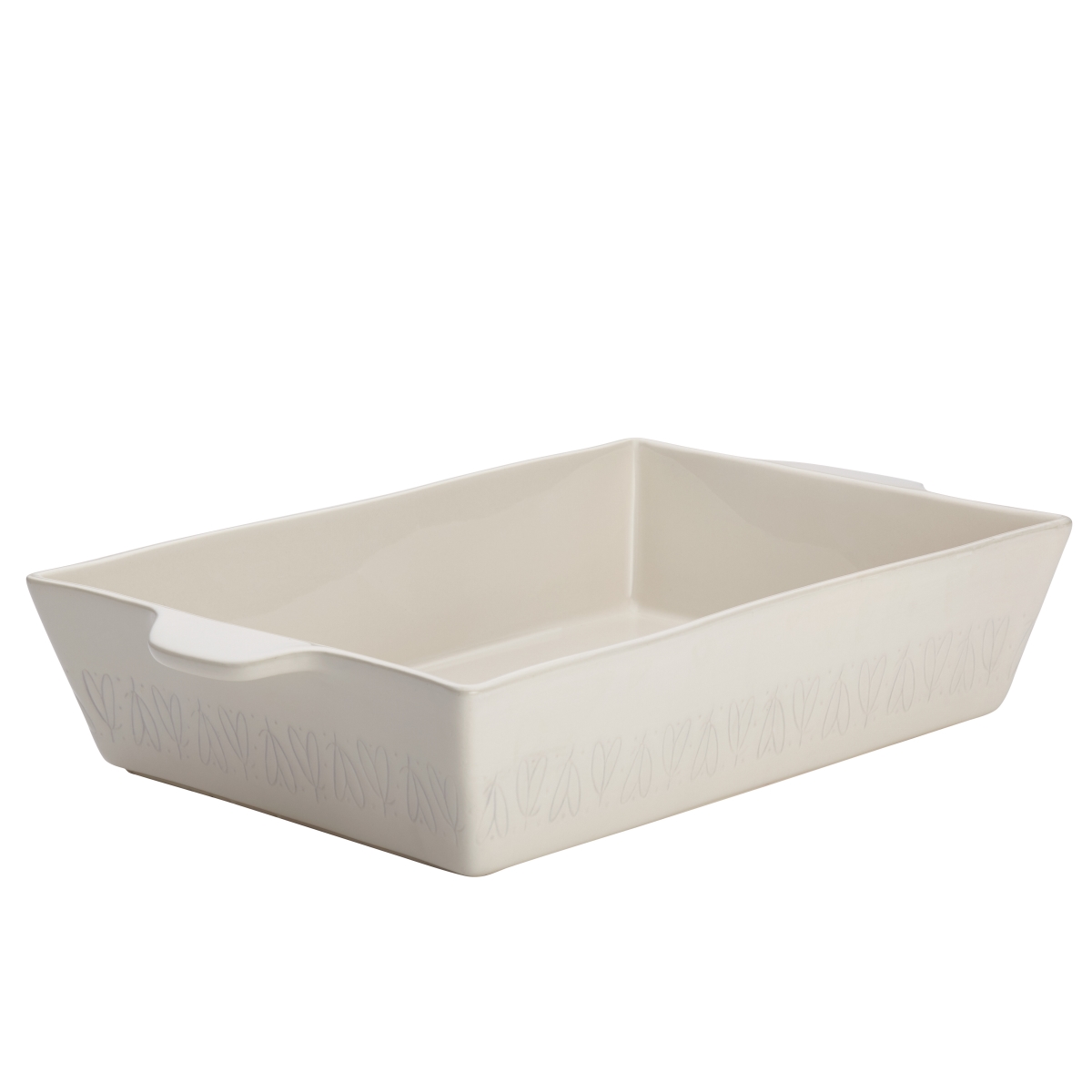 Picture of Ayesha Curry 46942 Ceramic Rectangular Baker, 9 x 13 in. - French Vanilla