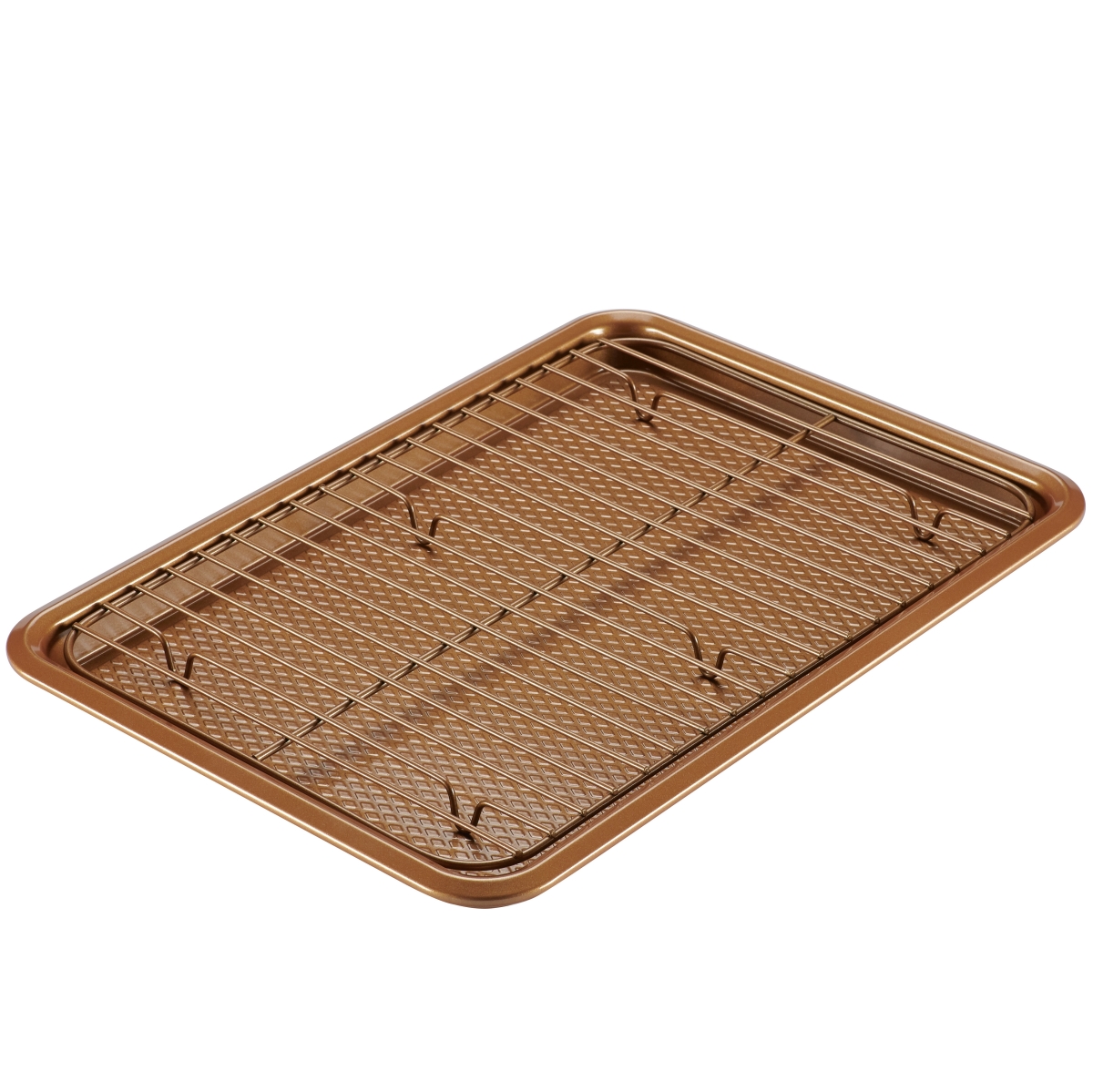 Picture of Ayesha Curry 47005 Cookie Pan Set&#44; Copper&#44; 2 Piece