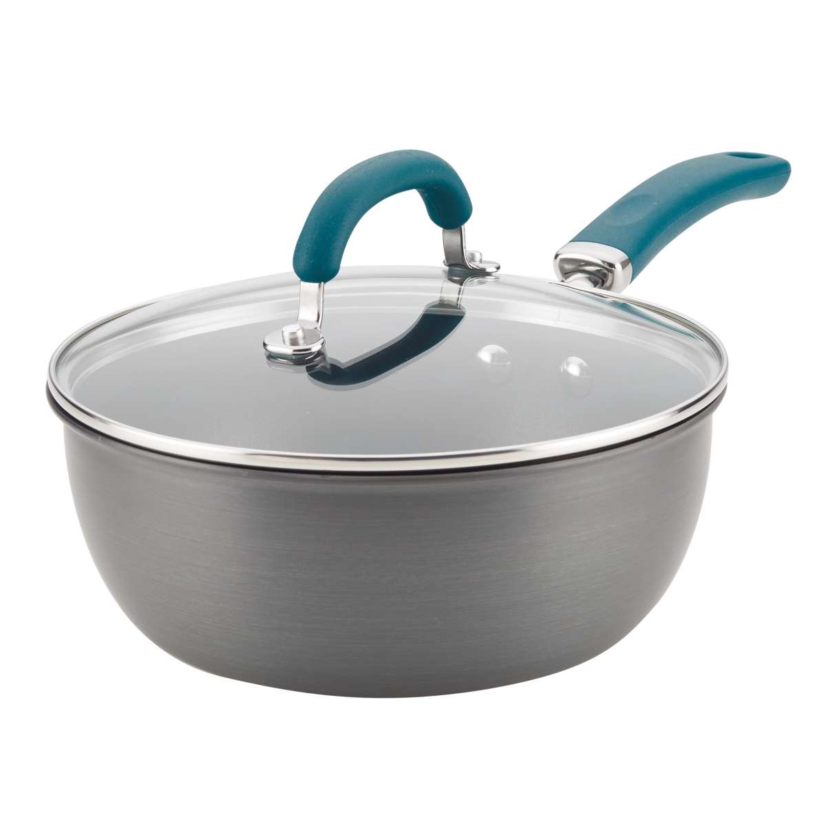 Picture of Rachael Ray 81152 3 qt. Create Delicious Hard Anodized Aluminum Nonstick Everything Pan - Gray