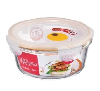 Picture of Lock & Lock LLG831T 22 oz Purely Better Vented Glass Food Storage Container&#44; Clear