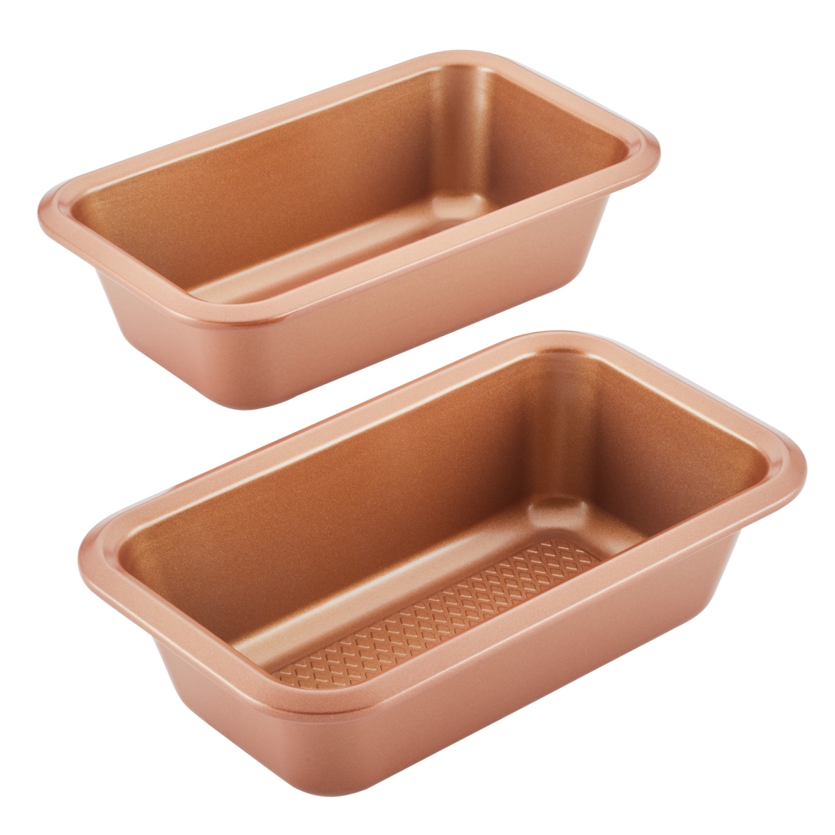 Picture of Ayesha Curry 48558 Bakeware Nonstick Loaf Pan Set, Copper - 2 Piece