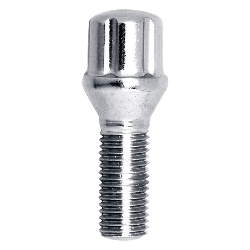 1.1-28 mm Small Diameter Lug Bolts, Chrome - 12 mm x 1.50 in.
