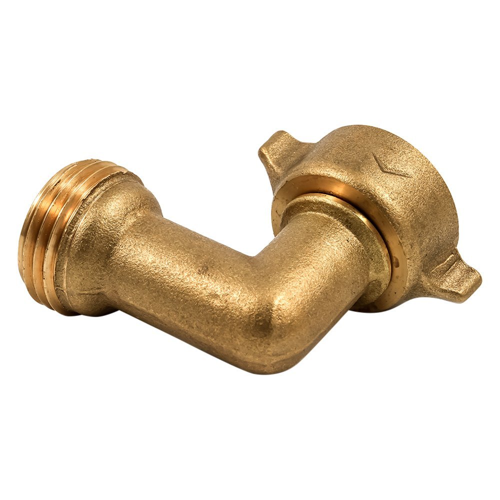 90 deg Brass Hose Elbow with Gripper for 2010 Compatible