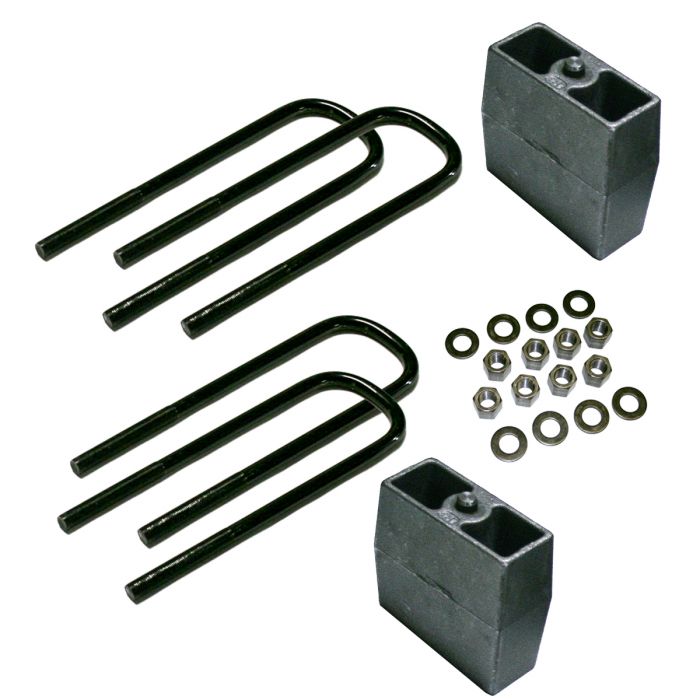 2 in. Rear Block with Factory Overloads for 2011-2015 GMC