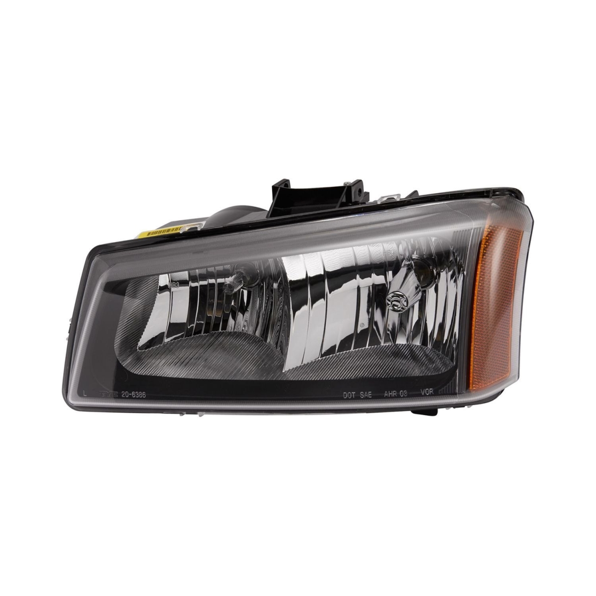 Left Hand Passenger Side Replacement Headlight for 2003-2006 Chevy Silverado