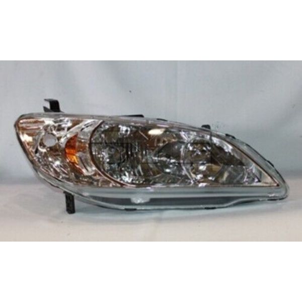 20-6499-01-9 Right Side SDN & CPE Headlight Assembly for 2004-2005 Honda Civic