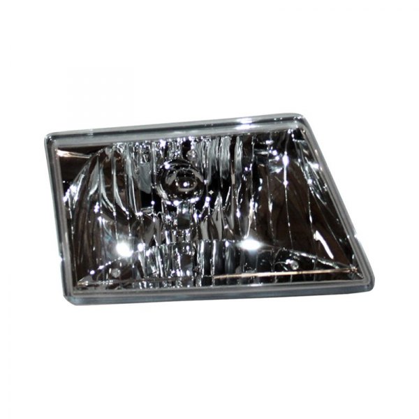Passenger Side Headlight - Chrome Housing Clear Lens Complete Assembly - 2001-2009 Mazda B-Series