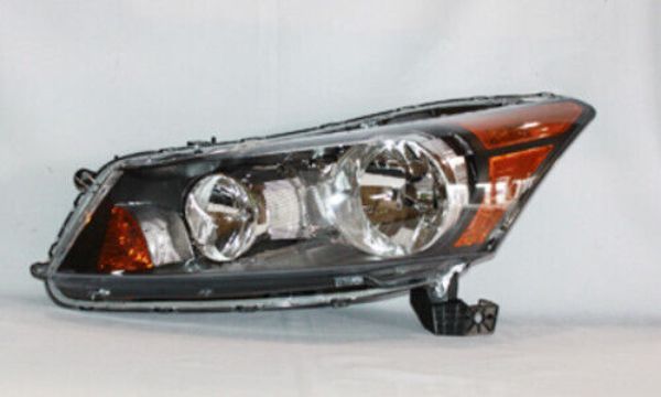 20-6880-00 Sedan Left Side Headlight Assembly for 2008-2012 Honda Acord