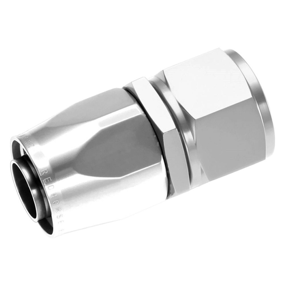 RHP1000-16-5 16AN Straight Female Aluminum Hose End, Clear