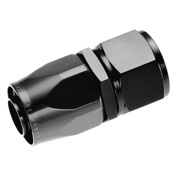 RHP1000-20-2 20AN Straight Aluminum Hose End, Black