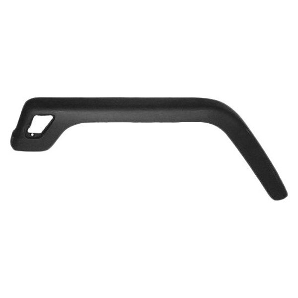 Left Front Fender Flare - Black Textured - Compatible with 1997-2006 Wrangler