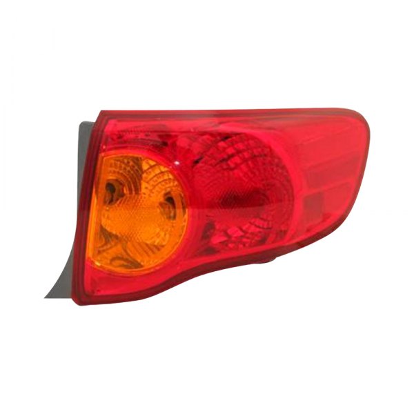 11-6277-00-9 Right Handle Outer Replacement Tail Light for 2009-2010 Toyota Corolla CAPA